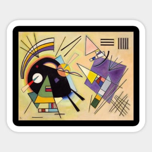 Wassily Kandinsky Abstract Art Sticker